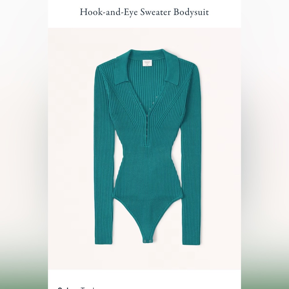 Abercrombie Hook-and-Eye Sweater Bodysuit